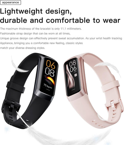 Chronofit™ Oled Screen Step Tracker Heart Rate IP68 Waterproof Smartwatch