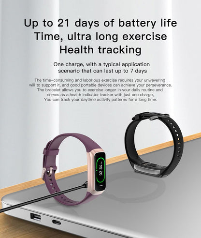 Chronofit™ Oled Screen Step Tracker Heart Rate IP68 Waterproof Smartwatch