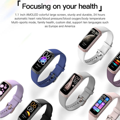 Chronofit™ Oled Screen Step Tracker Heart Rate IP68 Waterproof Smartwatch