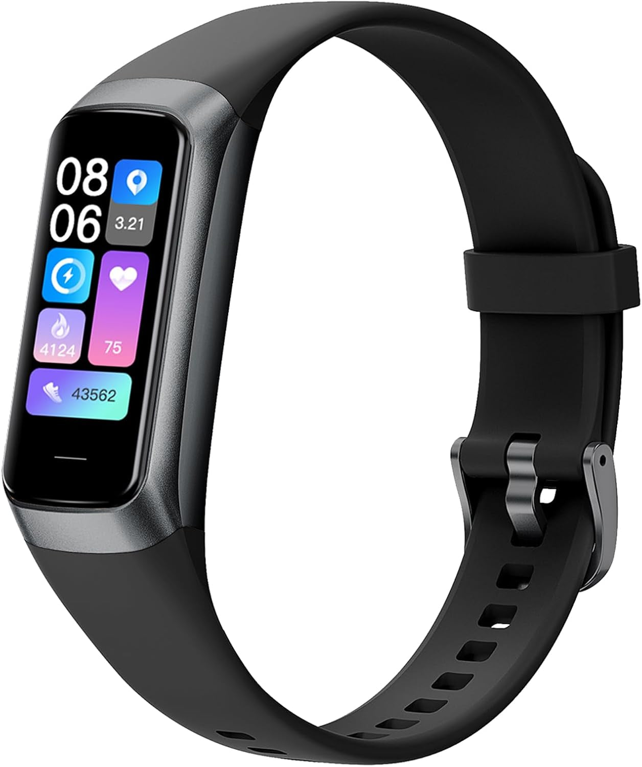 Chronofit™ Oled Screen Step Tracker Heart Rate IP68 Waterproof Smartwatch